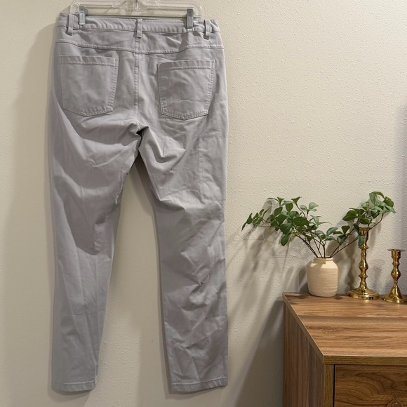 BYLT Size 36 Fawn Everyday Pant 2.0 Performance Stretch Chino Golf Travel Casual - Picture 2 of 9